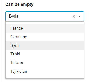 jQuery Combo Box